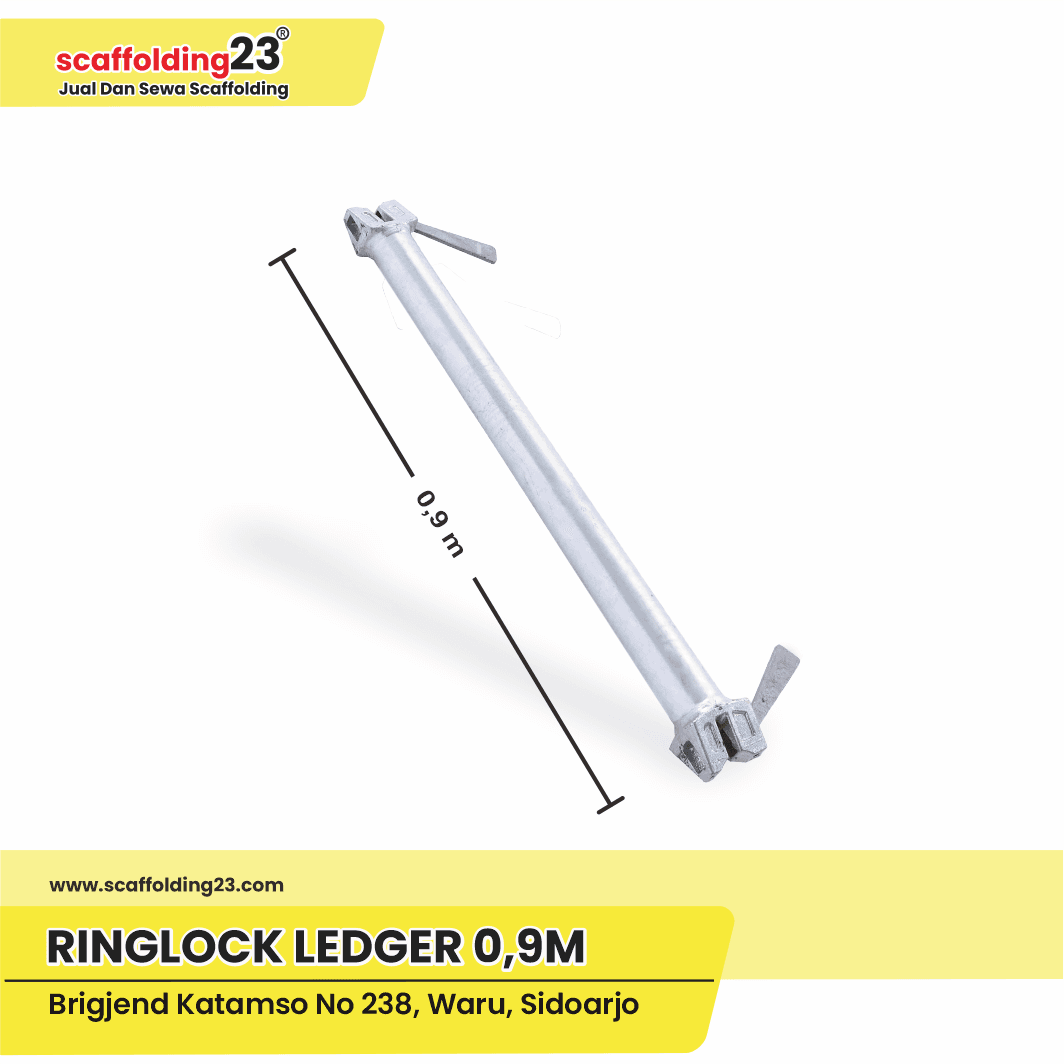 Main frame scaffolding di Surabaya untuk proyek bangunan bertingkat – kuat, stabil, dan mudah dipasang.