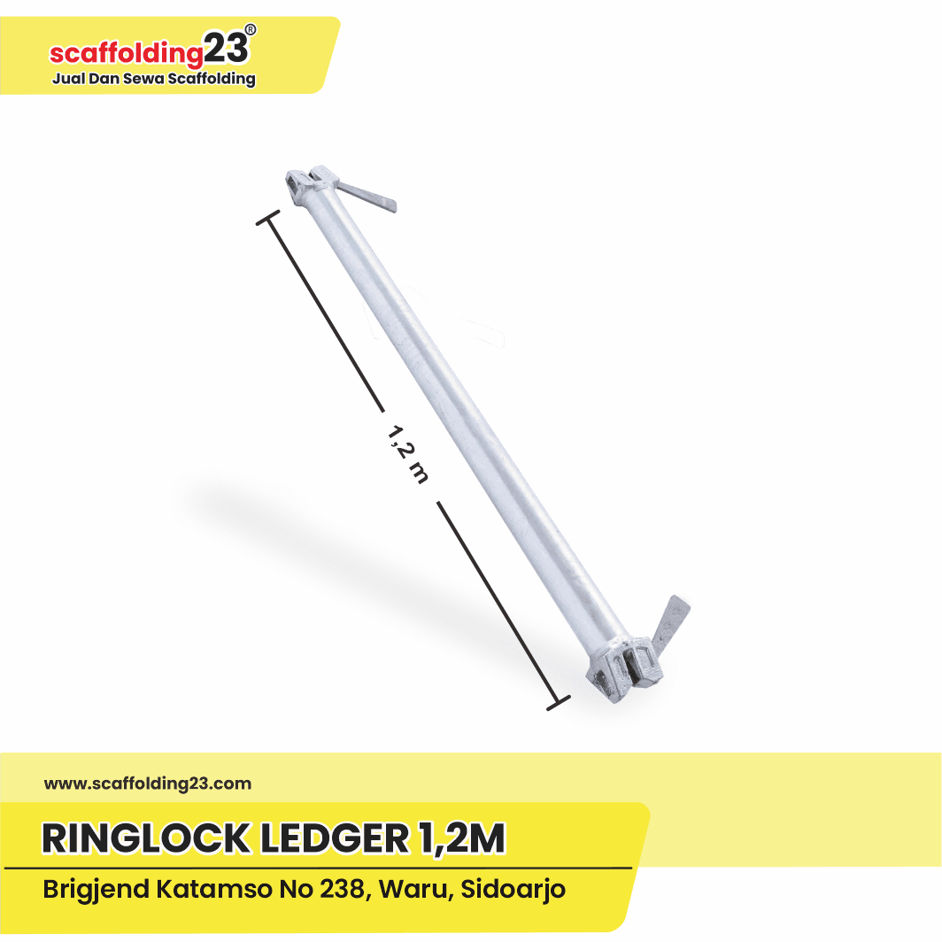 Main frame scaffolding di Surabaya untuk proyek bangunan bertingkat – kuat, stabil, dan mudah dipasang.