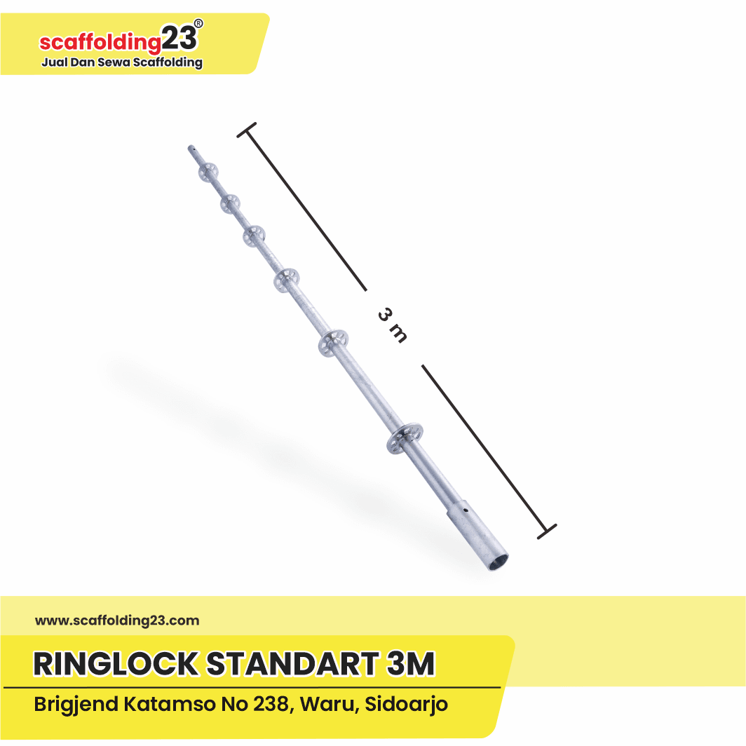 Main frame scaffolding di Surabaya untuk proyek bangunan bertingkat – kuat, stabil, dan mudah dipasang.